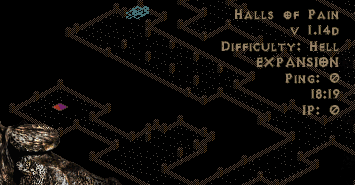 Halls of Pain Golden Chest Map Location
